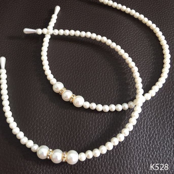Băng đô, cài tóc đính ngọc nhân tạo K528