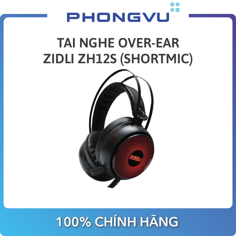 Tai nghe Over-ear Zidli ZH12S (ShortMic) - Bảo hành 12 tháng