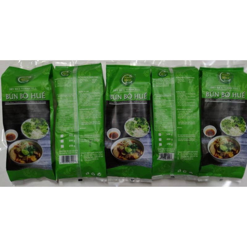 Bún bò Huế khô Xuất Khẩu - Happy Rice 300g