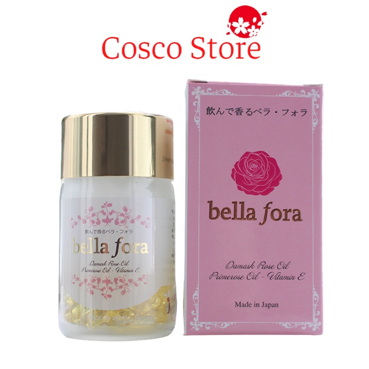Viên Uống Thơm Cơ Thể Tăng Cường Nội Tiết Bella Fora Nhật Bản