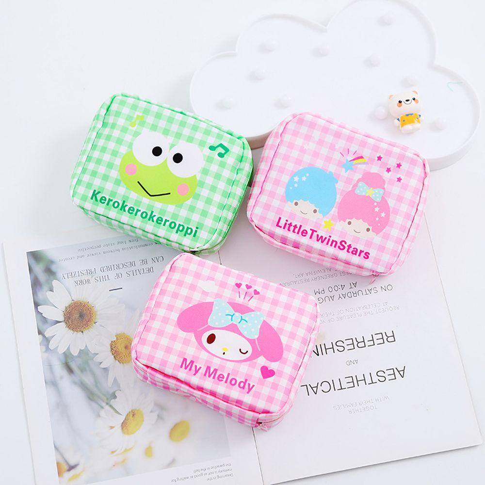 SOMEDAYZL Ví Đựng Tiền Xu Mymelody Kuromi Kitty Xinh Xắn Cho Nữ