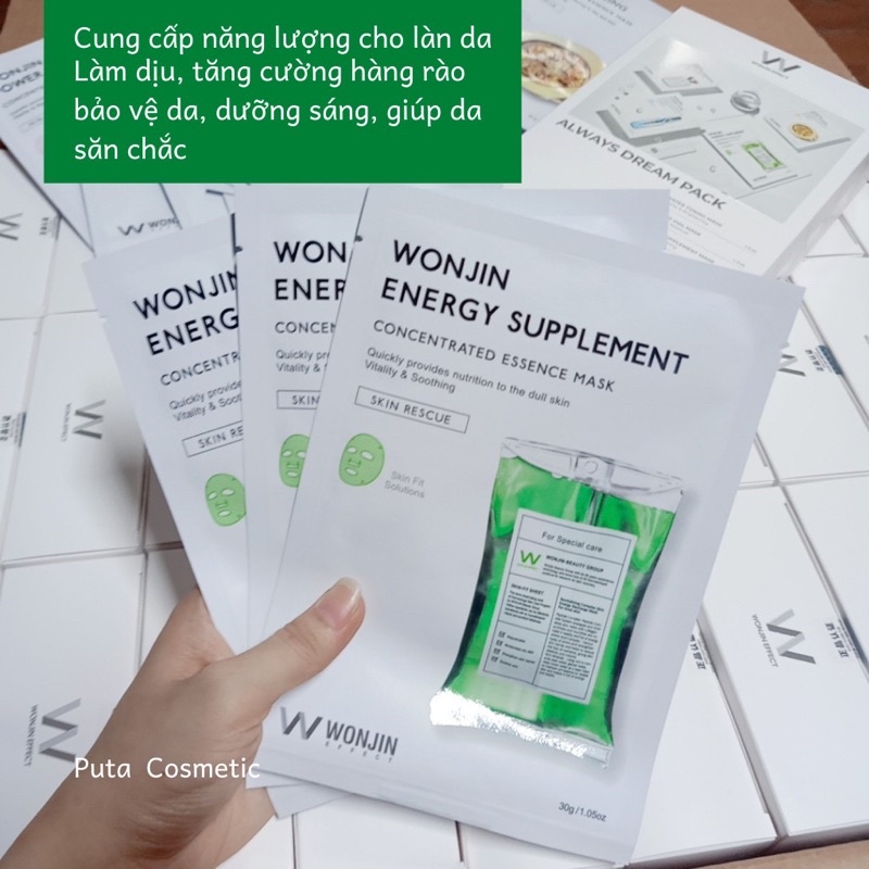 Mặt Nạ Dưỡng Da Wonjin Hàn Quốc Tách Lẻ