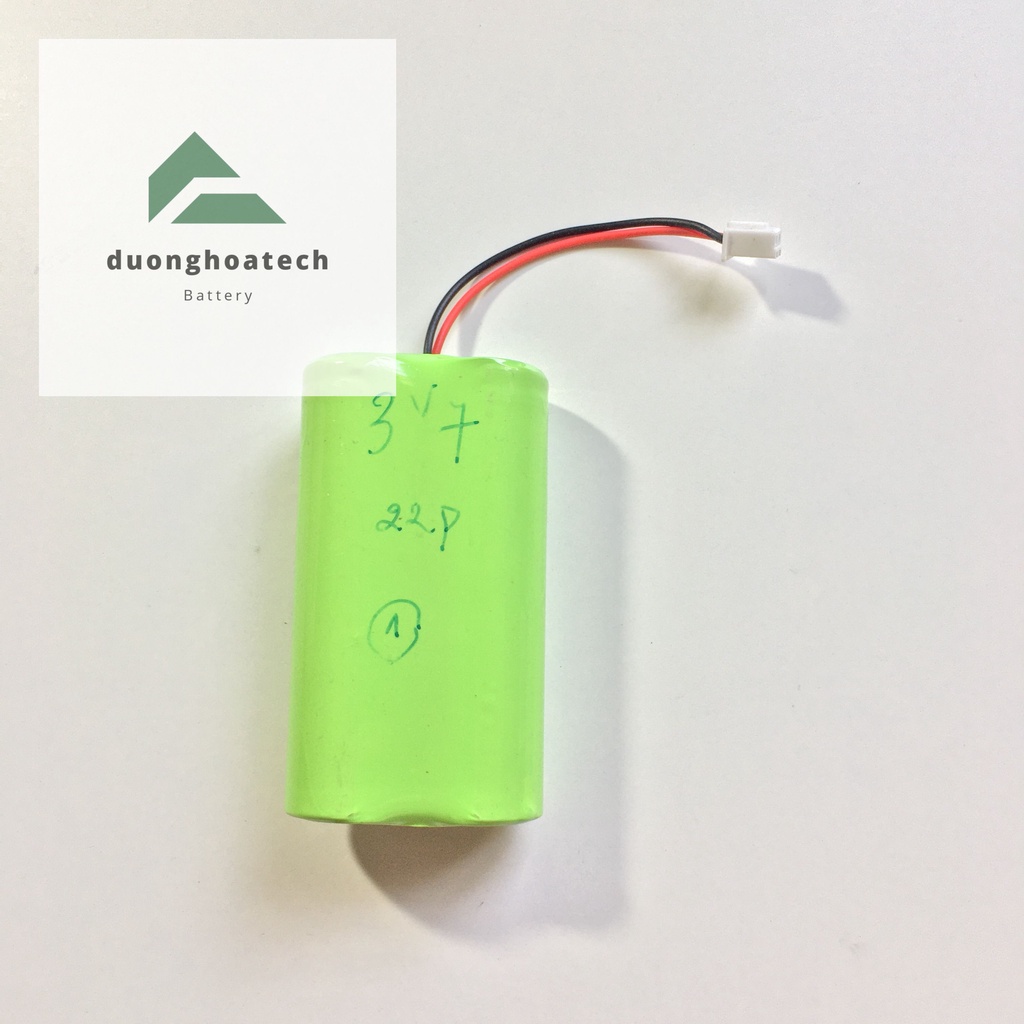 Pin Sạc 18650 2S 3.7V 4000mAh Dùng Cho Loa Bluetooth, Đèn LED - Loại tốt