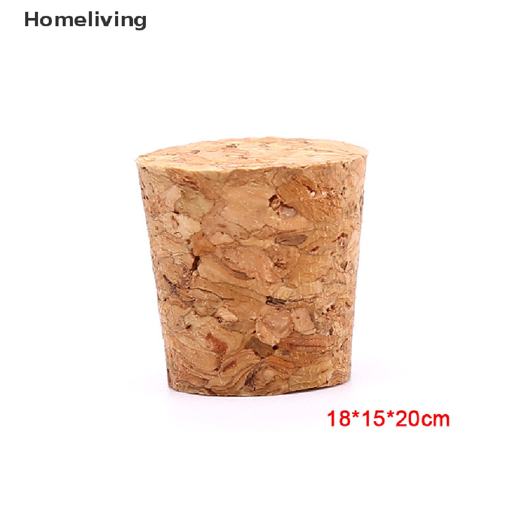 Bộ 10 Nút Bần Đậy Chai Rượu Vang 18 * 15 * 20mm