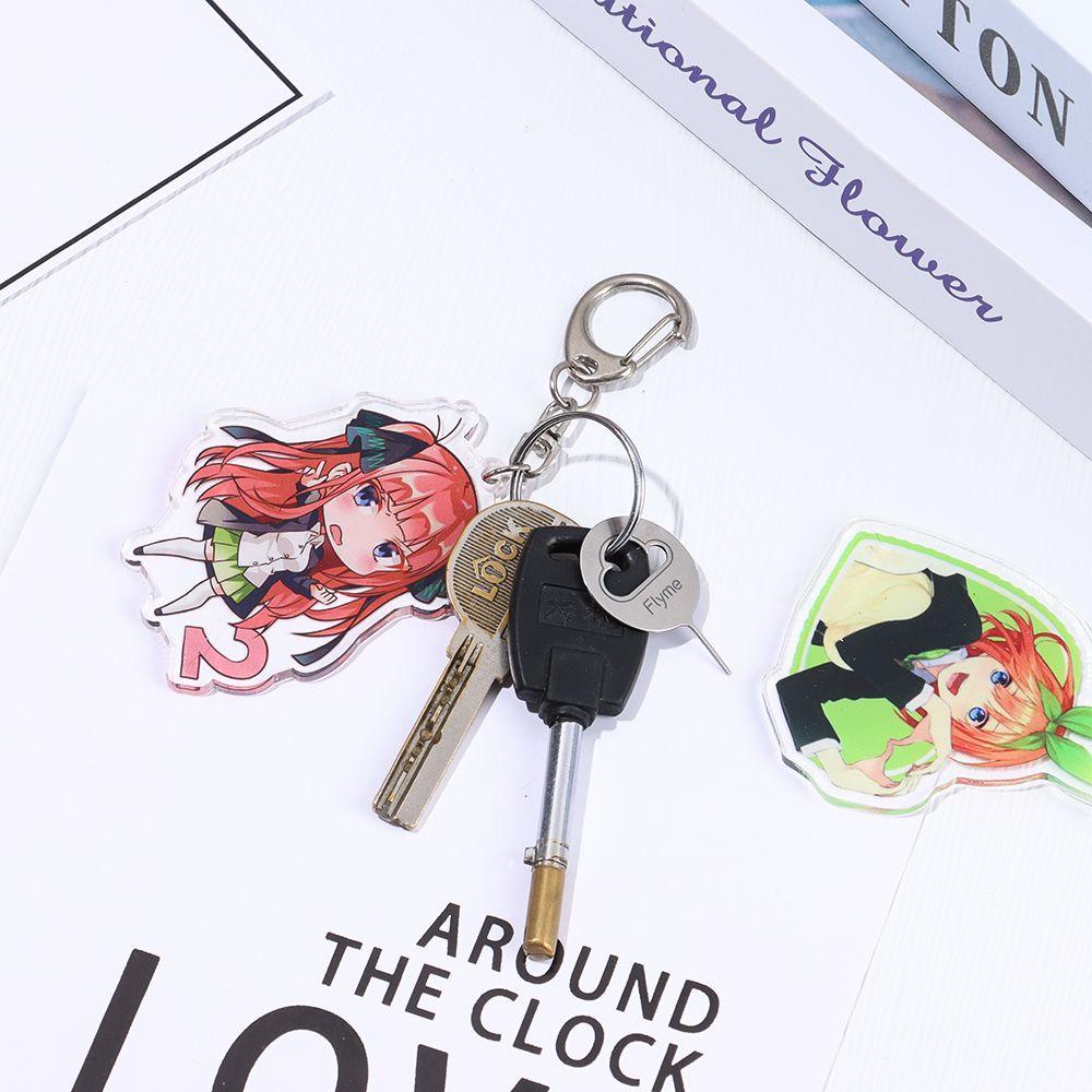 Móc Khóa Hình Nhân Vật Yotsuba Miku Ichika Nino