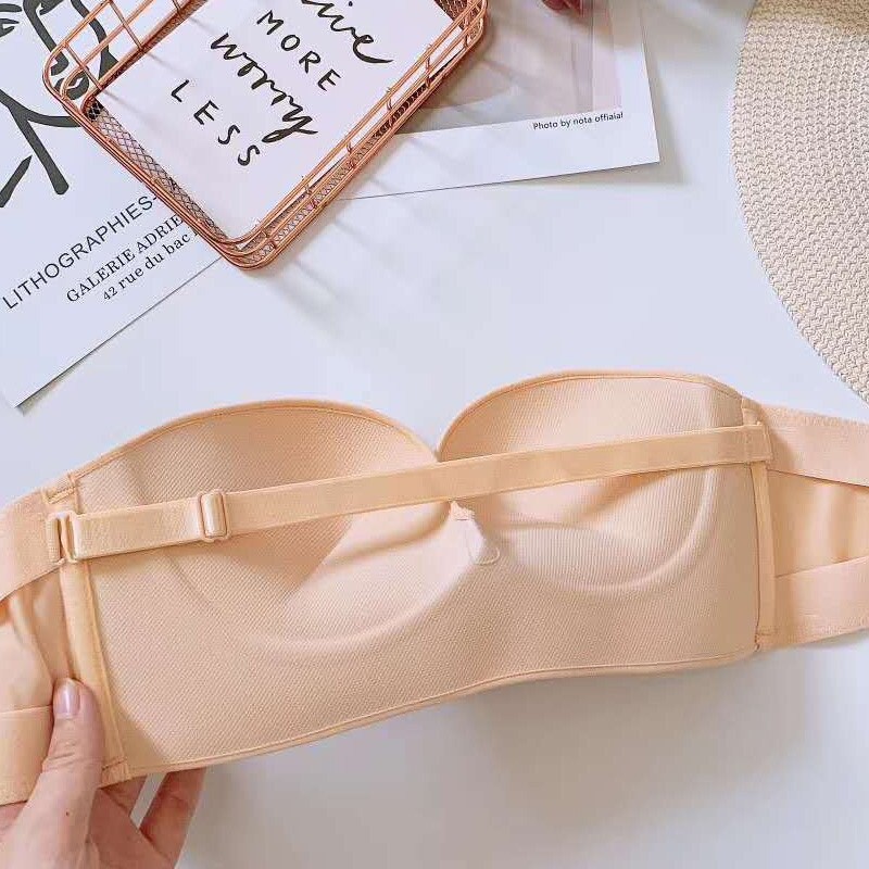 Áo cup ngực nữ QUEENY đúc su không dây nâng ngực không gọng chất liệu tản nhiệt ACN01 | BigBuy360 - bigbuy360.vn