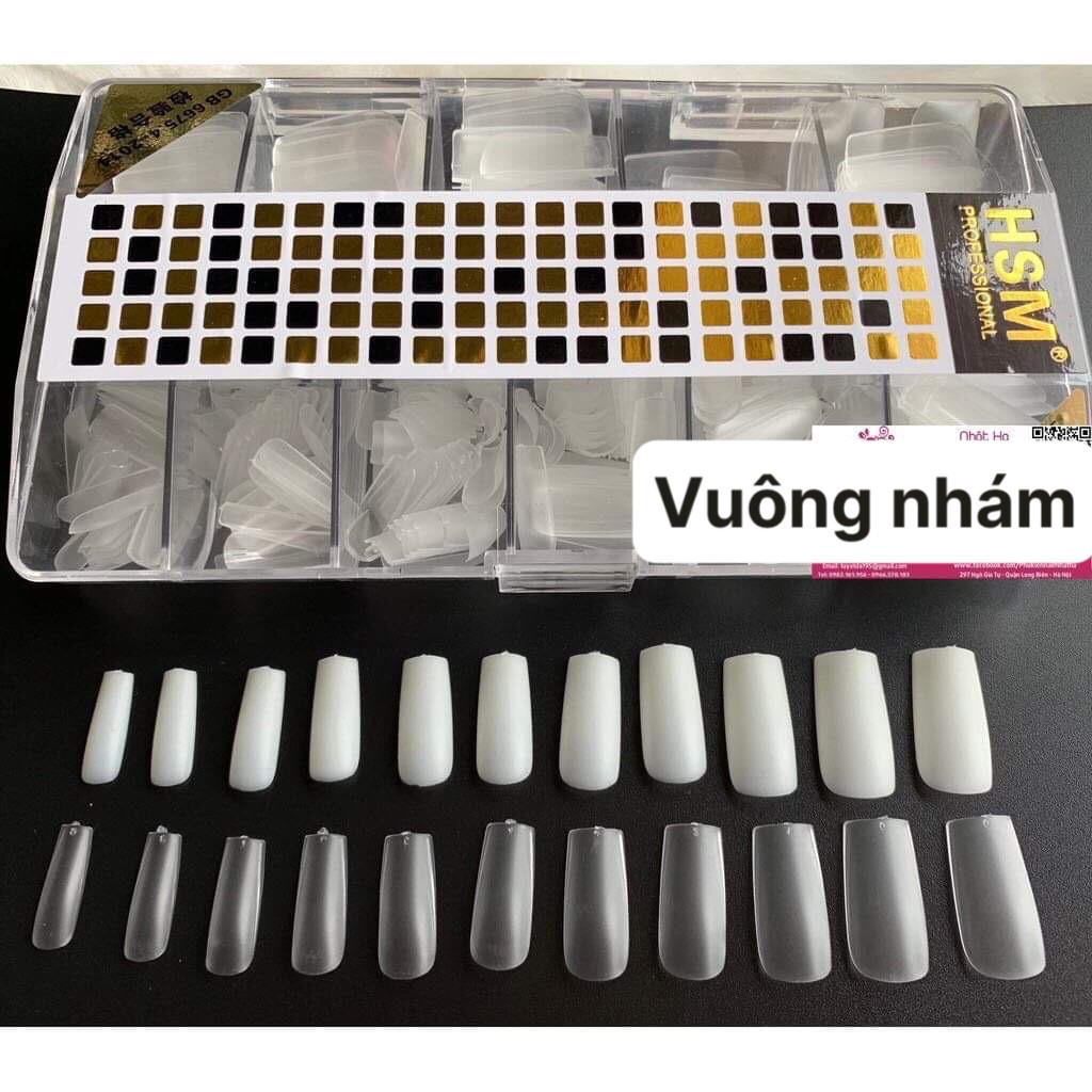 500 Móng Úp Đủ Size Hàng Chính hãng loại 1