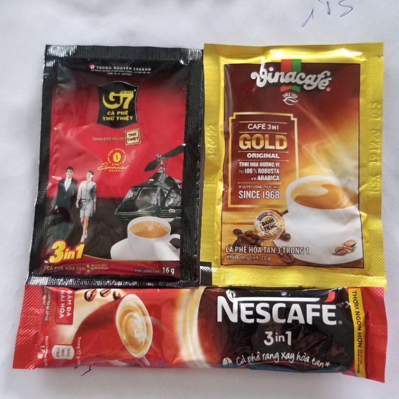 CAFE CÁC LOẠI GÓI LẺ