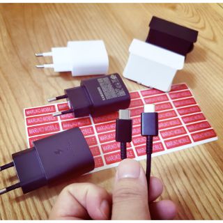 Maruko Mobile : bộ sạc cáp Sam Note10plus 25w theo máy zin - Sạc nhanh 25w