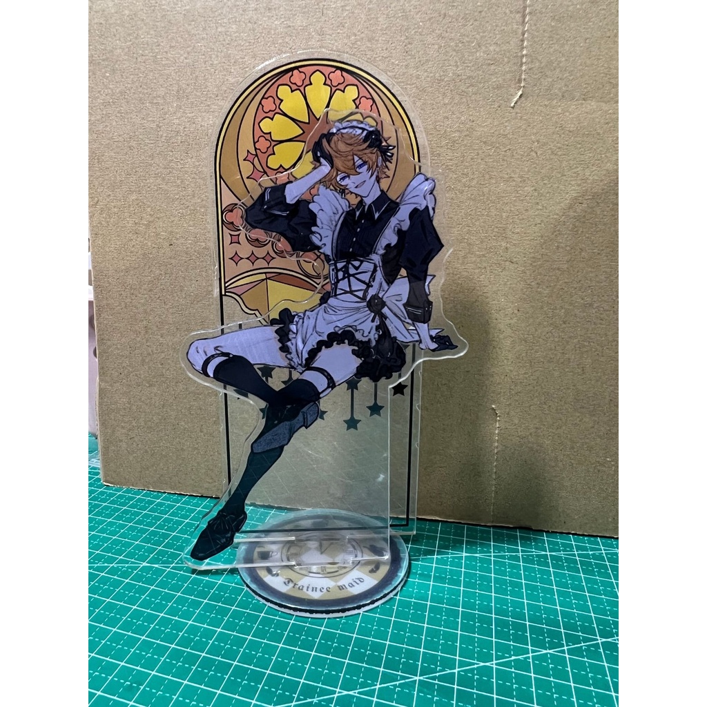 Standee Genshin Impact ver MAID HẦU GÁI tượng acrylic anime mica chibi trang trí trưng bày mô hình