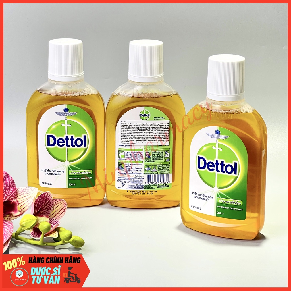 Dung Dịch Diệt Khuẩn Đa Năng DETTOL Antiseptic Disinfectant - Minpharmacy