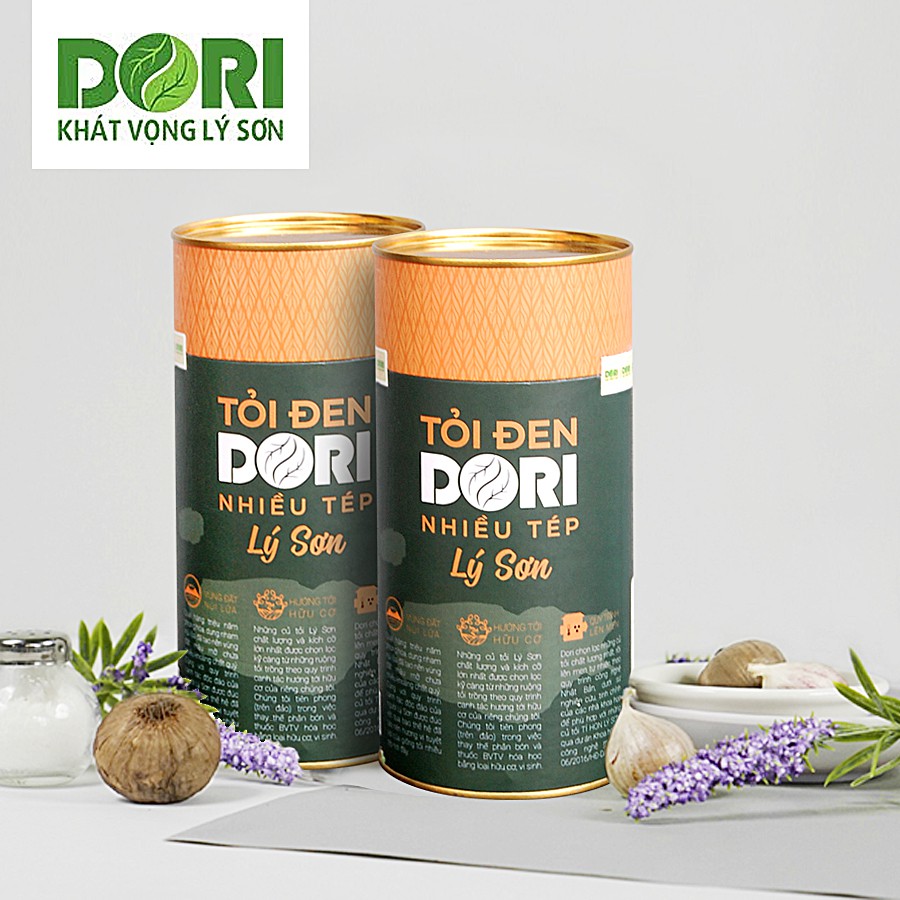 Tỏi đen Dori nhiều tép 200g