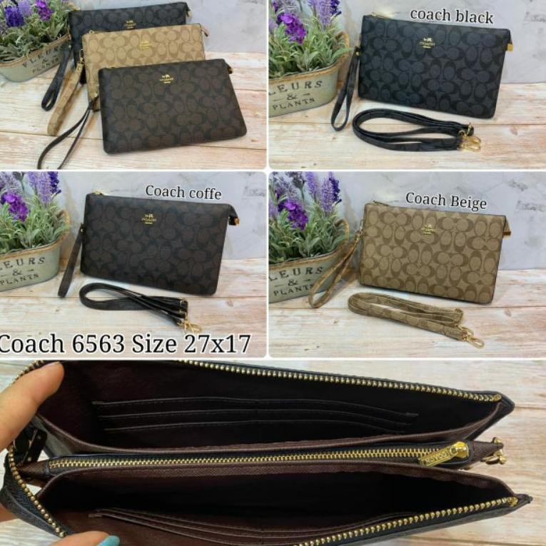 Ví Cầm Tay 5.5 Coach 8003 Chất Lượng Cao