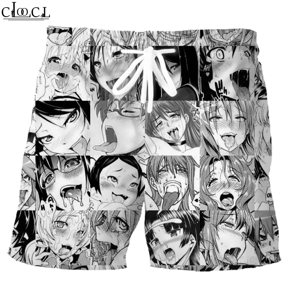 Quần đùi nam in họa tiết anime 3D độc đáo đáng yêu thời trang