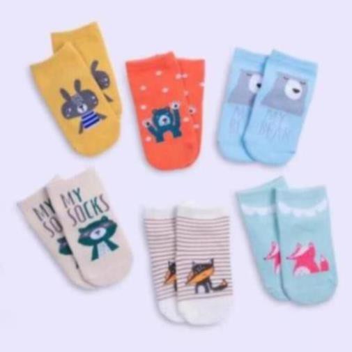 Set 5 Đôi Tất Pony Kid Chống Trượt,.