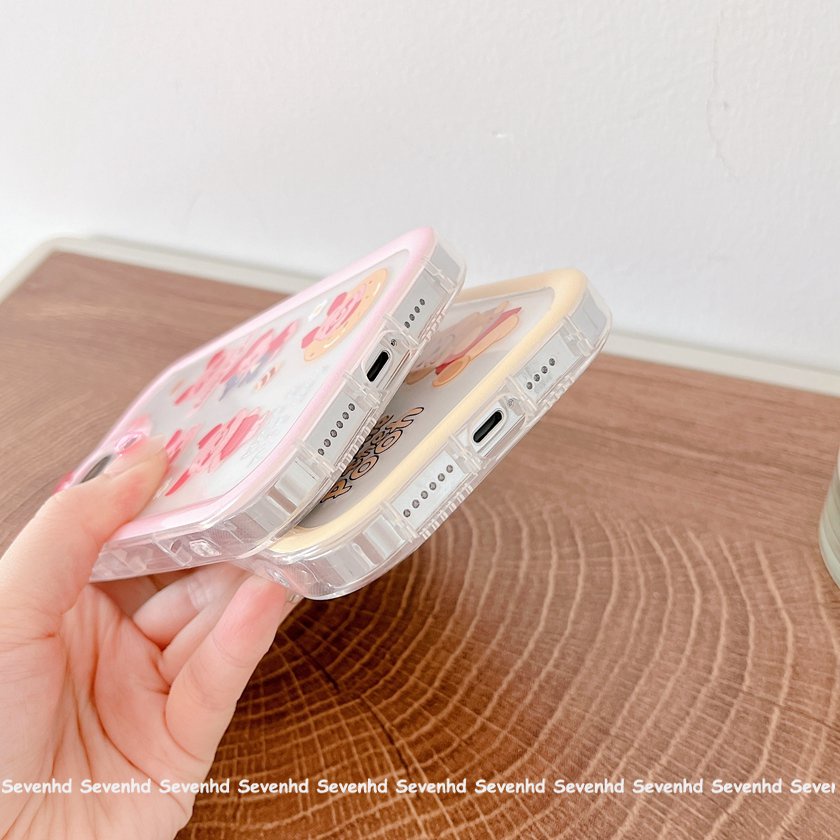 Ốp Điện Thoại Dẻo Trong Suốt Họa Tiết Hoạt Hình Winnie The Pooh Cho iPhone 14 13 12 11 Pro Max Xs Max Xr X 7 8 6 6s Plus