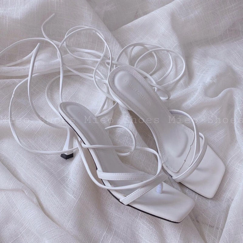 GÓT SANDAL XỎ NGÓN BUỘC DÂY CAO Mieo Shoes ( G696 G697 G698 )