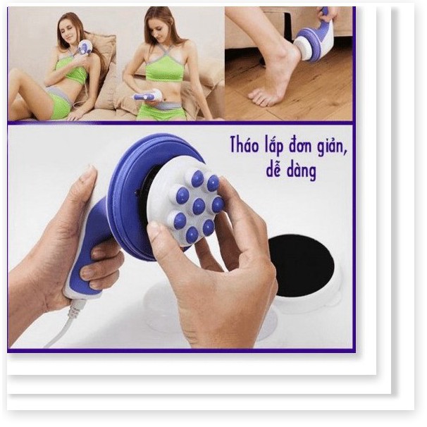 Máy Massage Cầm Tay Relax & Spin Tone 5 Đầu