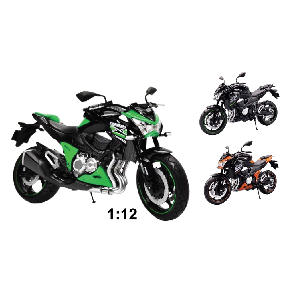 Mô hình xe Kawasaki Z800 1:12 Automaxx 5779