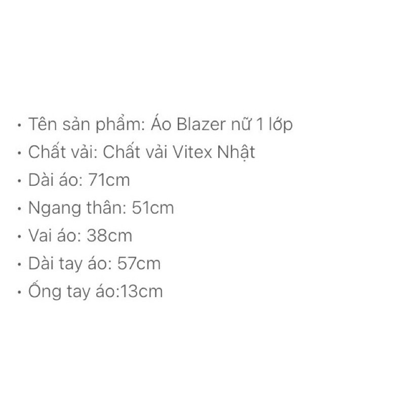 Áo blazer vải vintext 1 lớp đay dặn | BigBuy360 - bigbuy360.vn