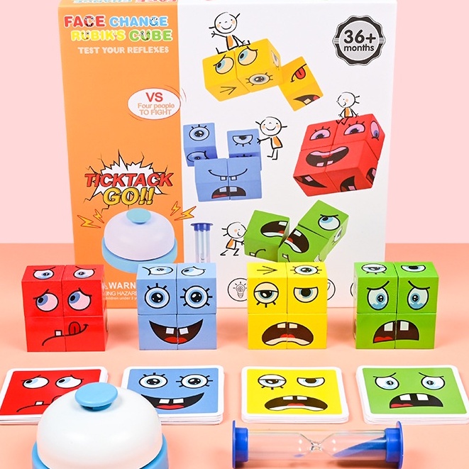 Xếp Hình Rubic Cho Bé Tăng Khả Năng Vận Động Phát Triển Tư Duy Logic