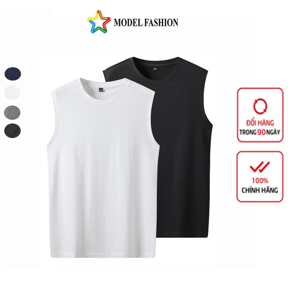 Áo sát nách nam Model Fashion MASN01 cotton 65/35 phong cách thể thao thoáng mát