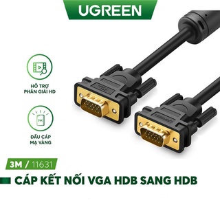 Cáp VGA dành cho máy chiếu dài 3M cao cấp chính hãng Ugreen 11631