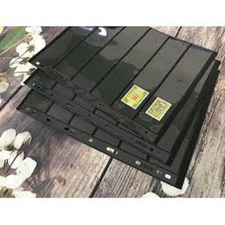 Combo 10 Phơi 6 Ngăn Đen đựng tem 2 mặt.
