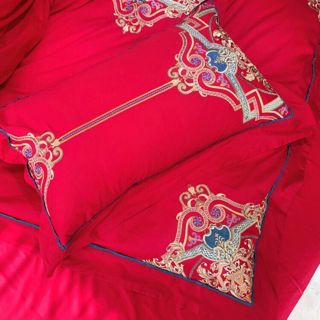 Bộ lụa thêu 6 món hoạ tiết sang chảnh