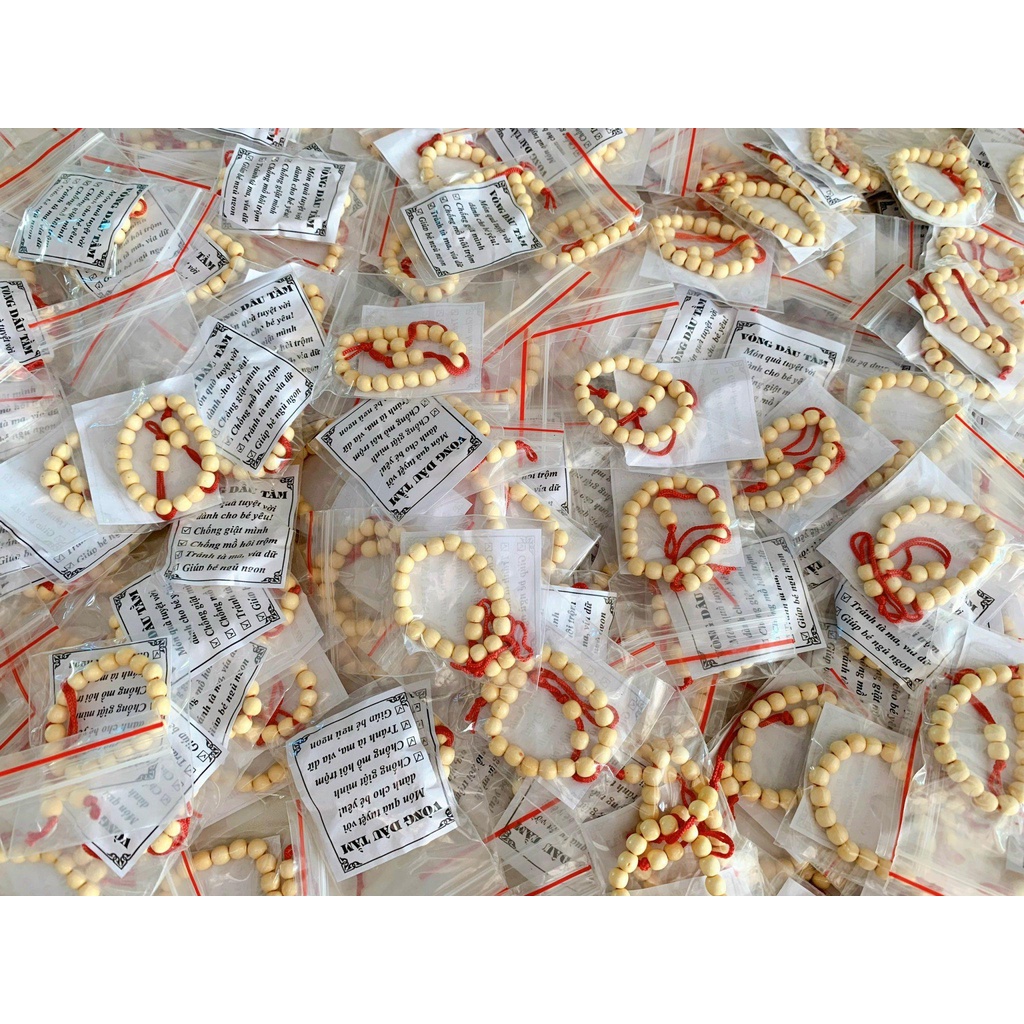 Vòng Dâu Tằm Dành Cho Bé Sơ Sinh Chống Giật Mình, Khóc Đêm Hiệu Quả