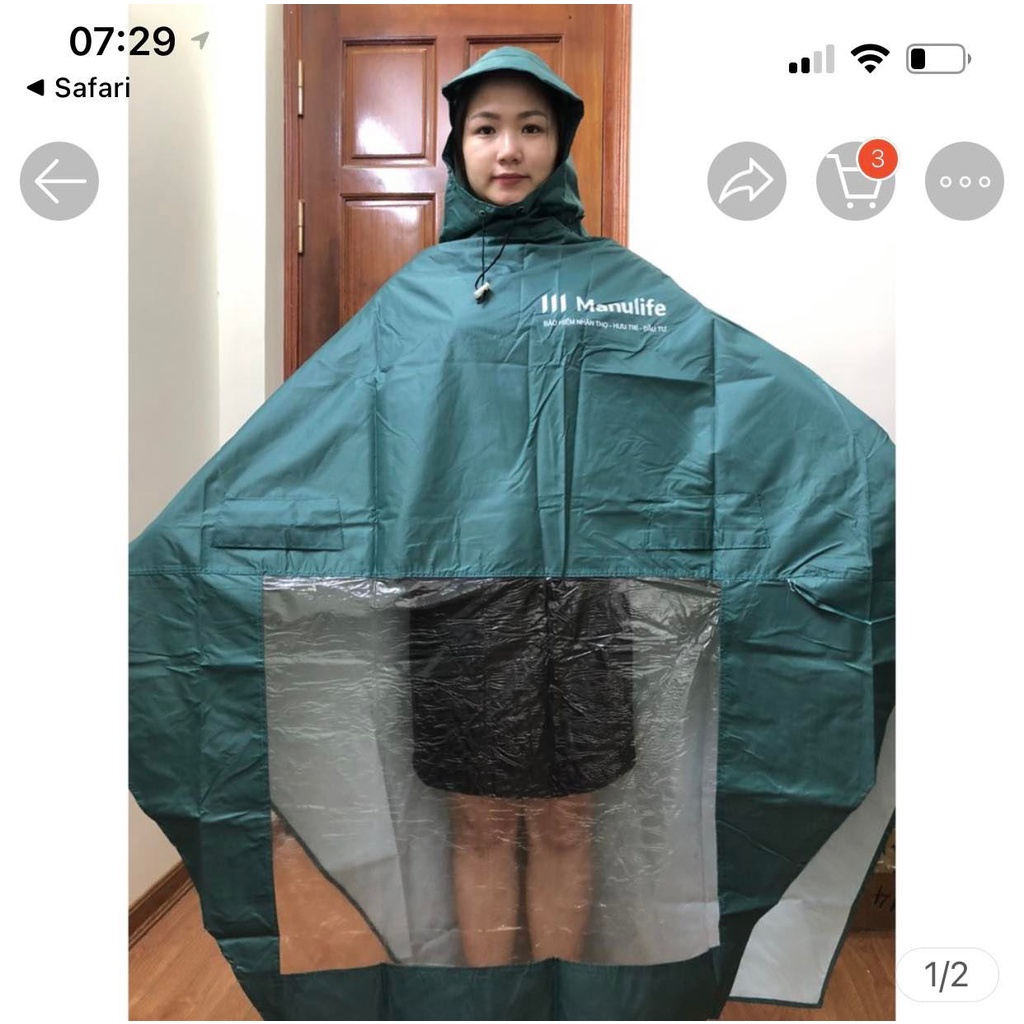 Áo mưa Manulife