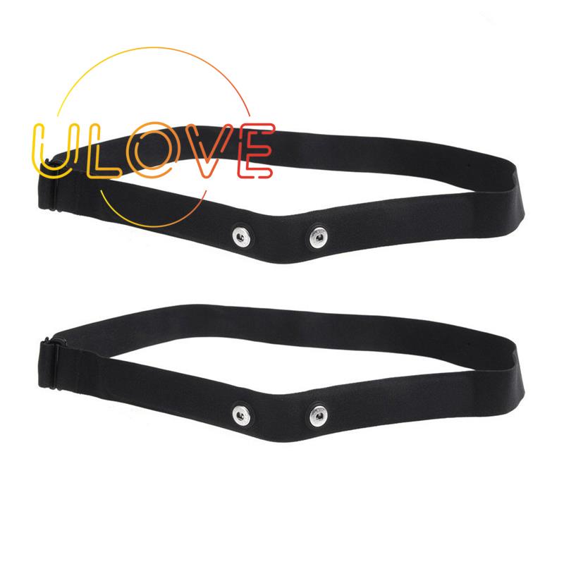 Set 2 Dây Đeo Trước Ngực Co Giãn Hỗ Trợ Đo Nhịp Tim Dành Cho Geonaute Wahoo Garmin Magene Bryton Coospo
