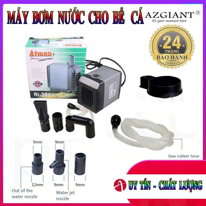 Máy bơm nước cho bể cá , Atman AT306 công nghệ mới tiêu chuẩn chọn lọc tốt chất lượng.