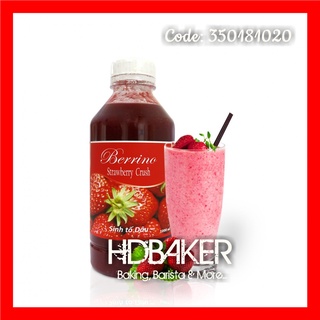 Sinh tố dâu hiệu berrino - chai 1 lít