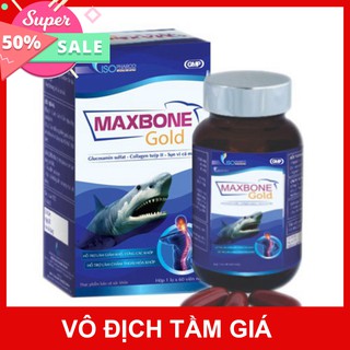 Maxbone Gold Isopharco - Hỗ trợ giảm đau xương khớp, thoái hóa khớp (60 viên)
