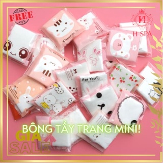 Bông Tẩy Trang Mini