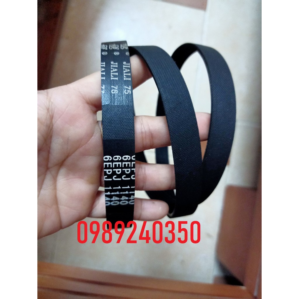 Dây curoa máy giặt cửa ngang 6EPJ 1140 chính hãng