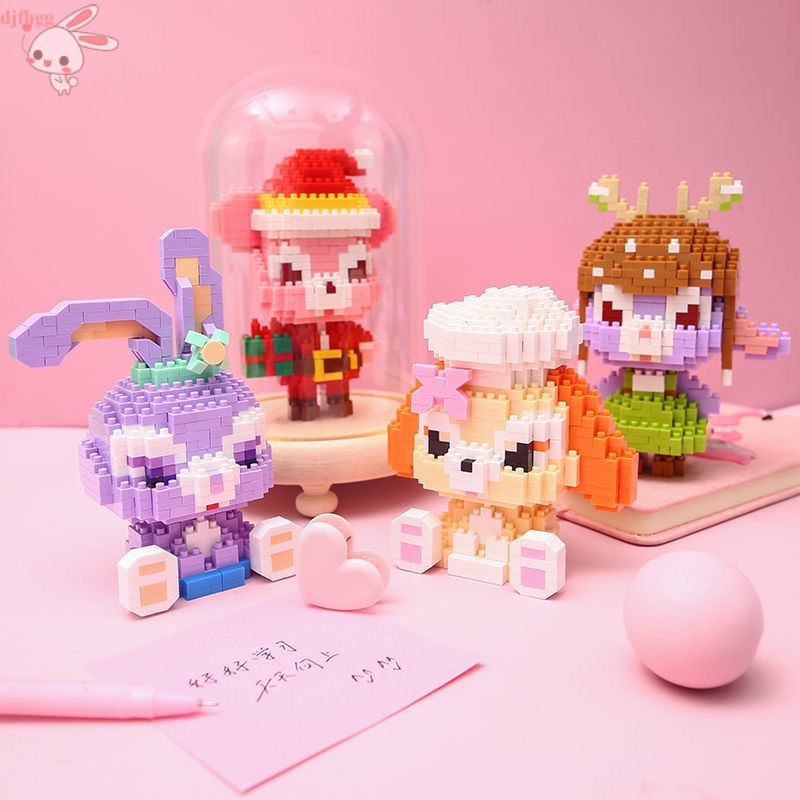 POP it Figet Toy Đồ chơi lắp ráp lego mô hình động vật 3D thu nhỏ dễ thương