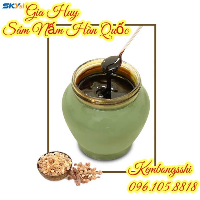 [DATE MỚI 2022] Cao Hồng Sâm Trầm Hương HÀN QUỐC, Hộp 1kg