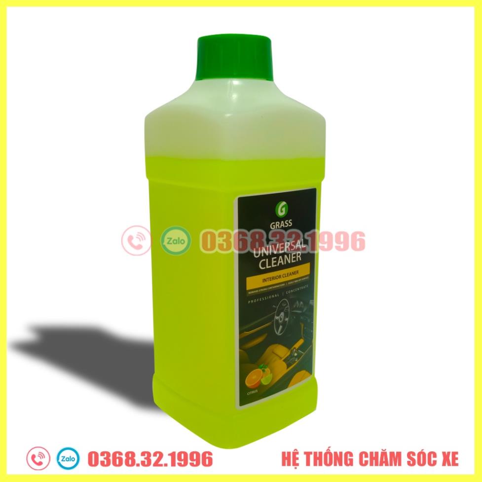 Dung dịch vệ sinh nội thất ô tô siêu sạch Grass Universal Cleaner 1L