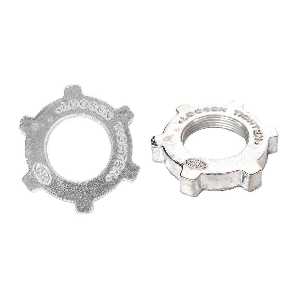 Khóa lồng quạt bằng nhôm cho quạt 12v ... 220v treo bàn đứng