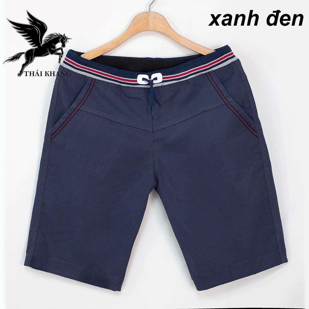 quần kaki nam lưng thun co dãn vải cotton dày mát loại quần kaki nam hàn quốc form dài qua đùi gối QSKLT50 | BigBuy360 - bigbuy360.vn