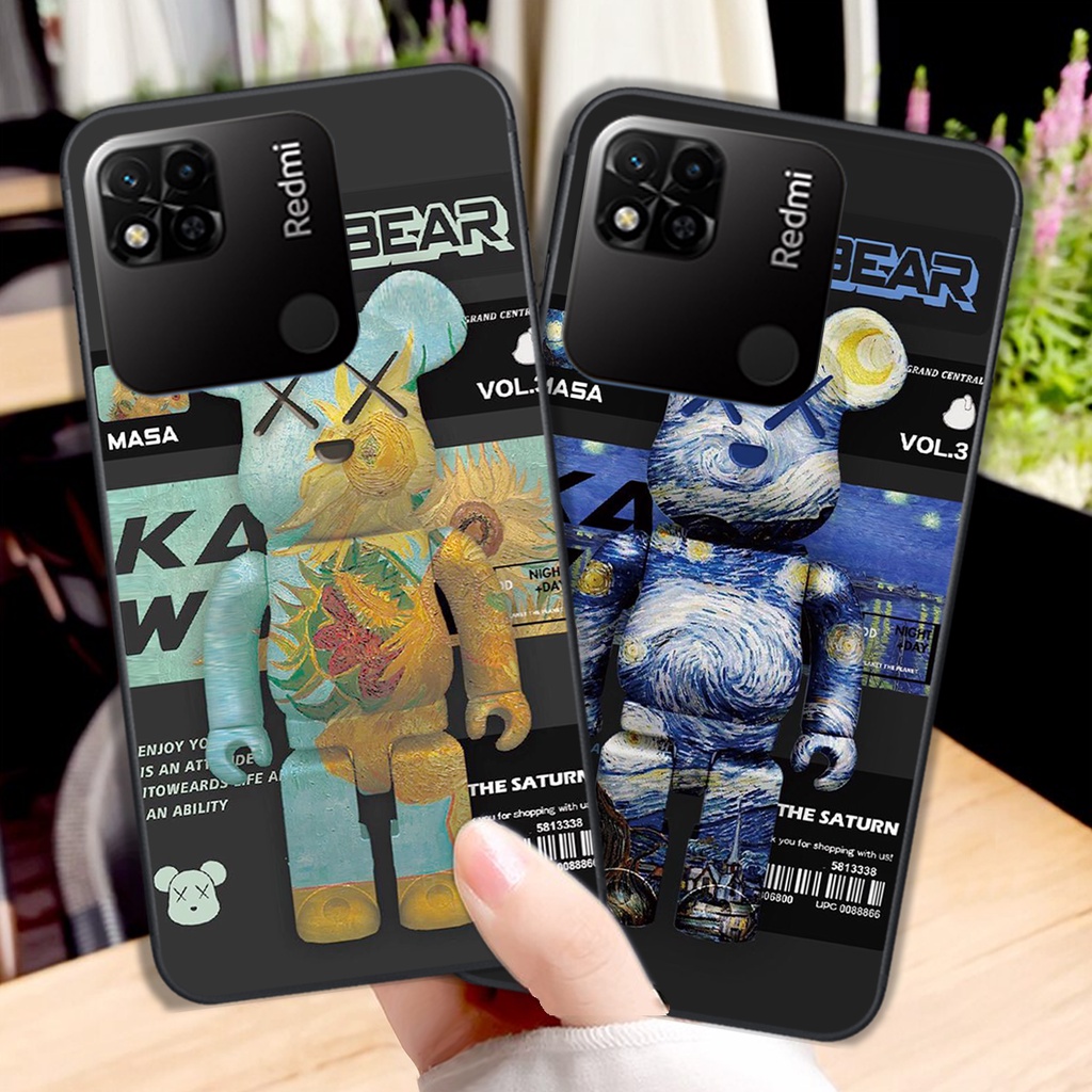 Ốp lưng XIAOMI REDMI 10A mẫu bearbrick cực đẹp siêu cute/ ốp redmi 10a bearbrick
