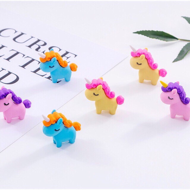 Gôm tẩy unicorn