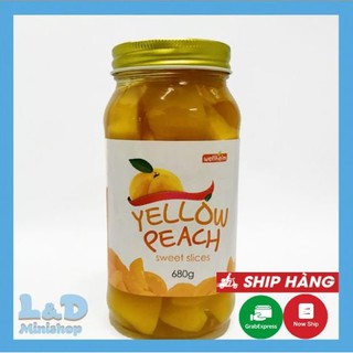 Đào Ngâm Hàn Quốc 680g