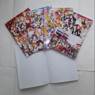 Tập vở anime LOVE LIVE combo 2 quyển 45k