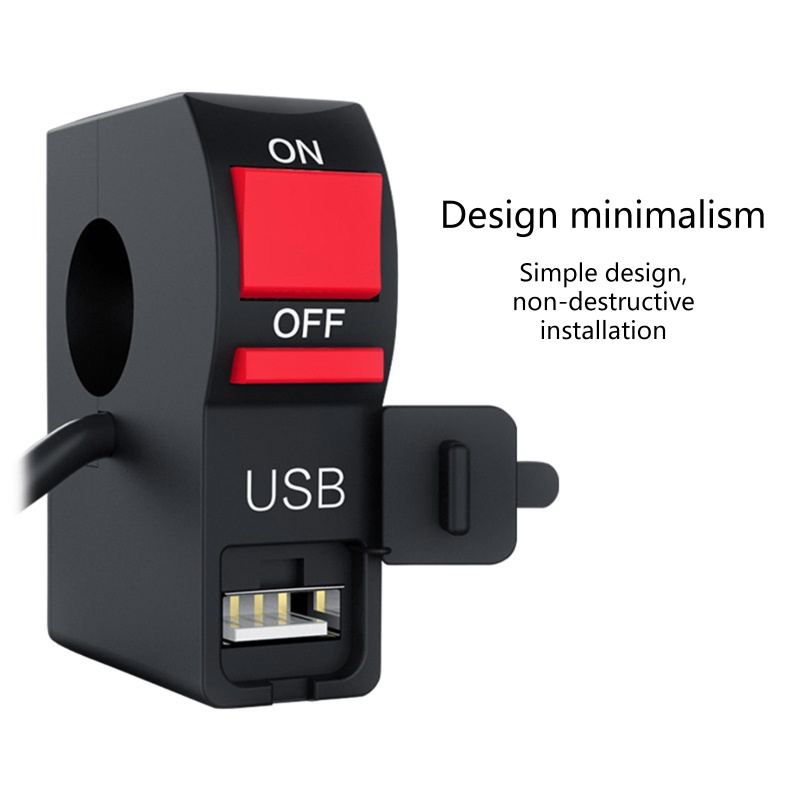 Nút Công Tắc Khởi Động Chống Nước Gắn Tay Lái Xe Máy