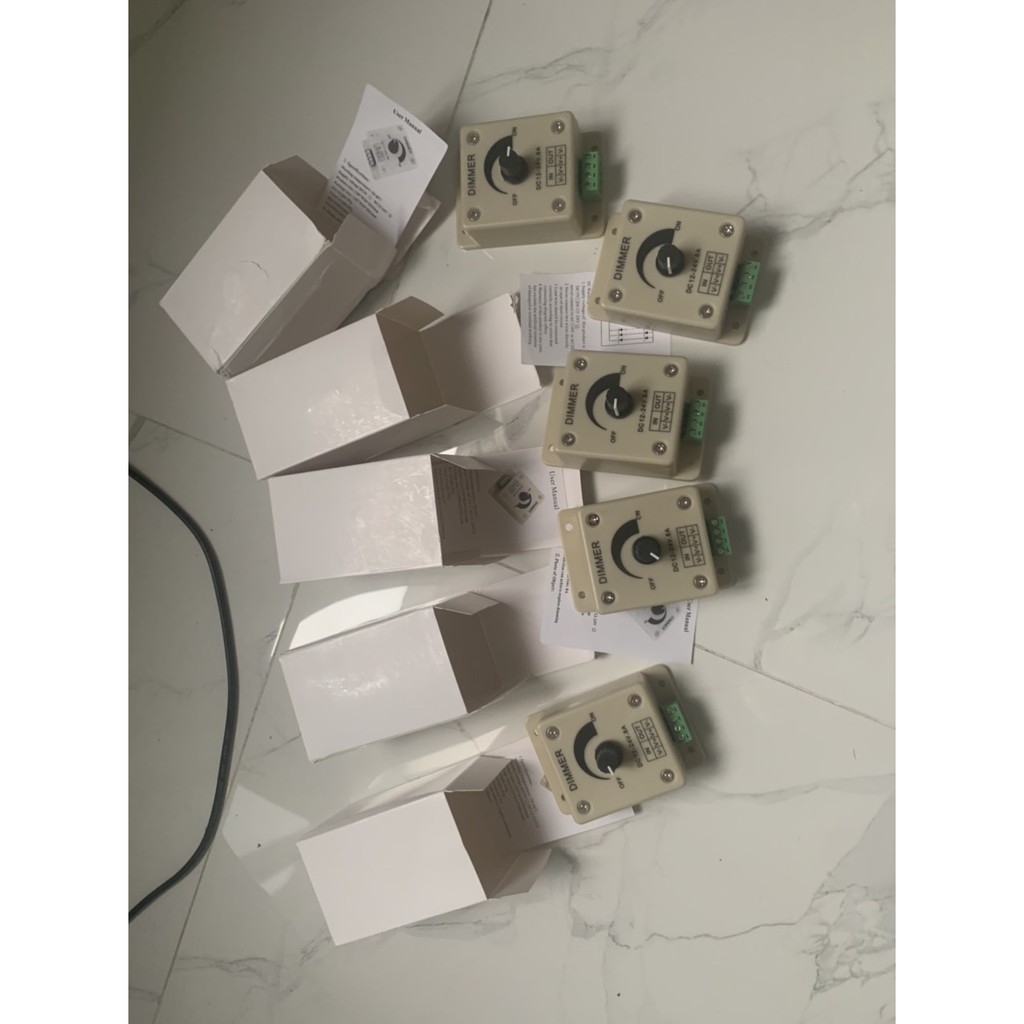 Dimmer Đa năng Quạt/Đèn LED/Mô tơ 12V-24V - 30A