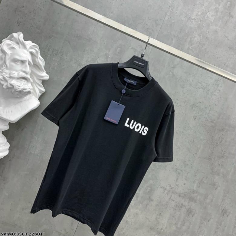 [Sẵn hàng] Áo Phông LV In Hình Siêu Chất - Áo LV Nam In Nhiệt Không Bong Tróc