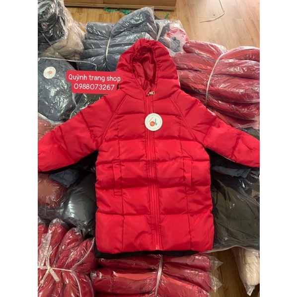 Sẵn hàng :Áo phao dáng dài cho béáo khoác phao trẻ em